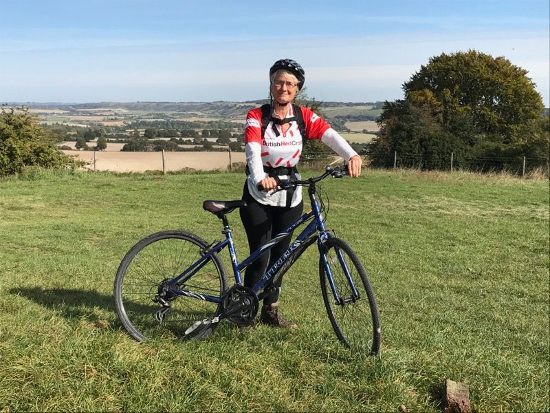 Bucks' Red Cross president on way to 150 charity bike rides News